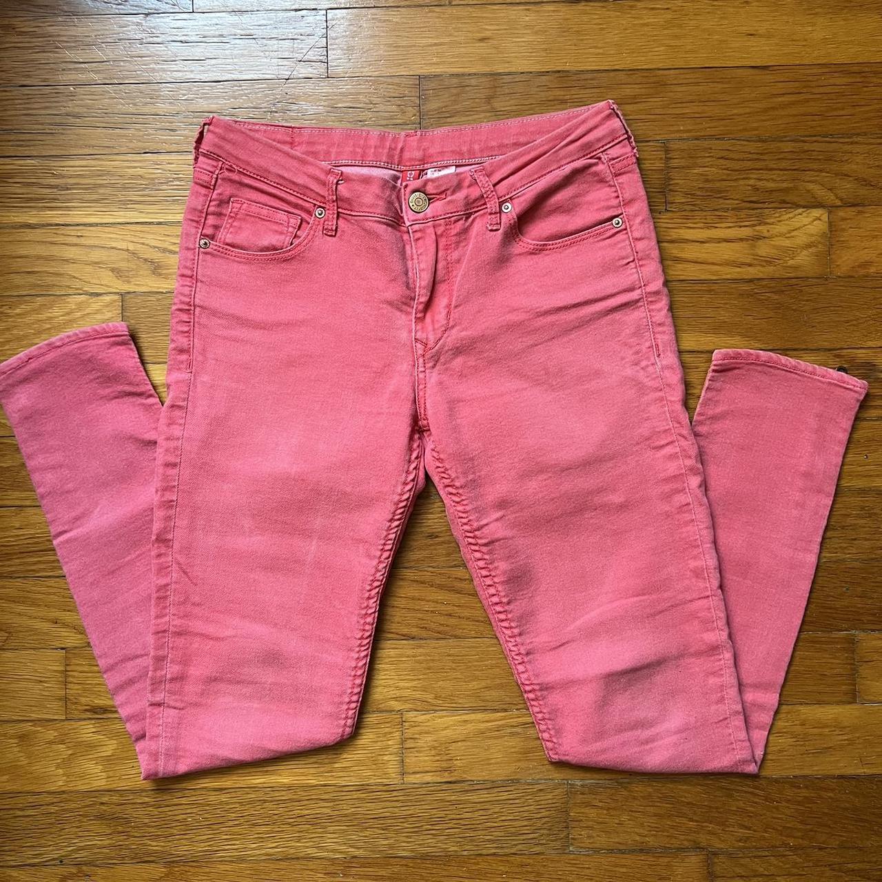 Hot pink best sale pants h&m