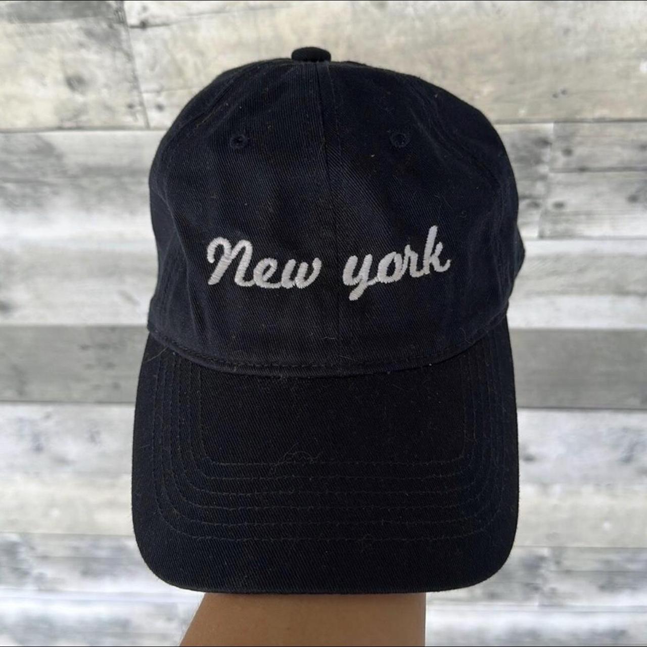 Navy Blue New York Baseball Hat! Women or - Depop