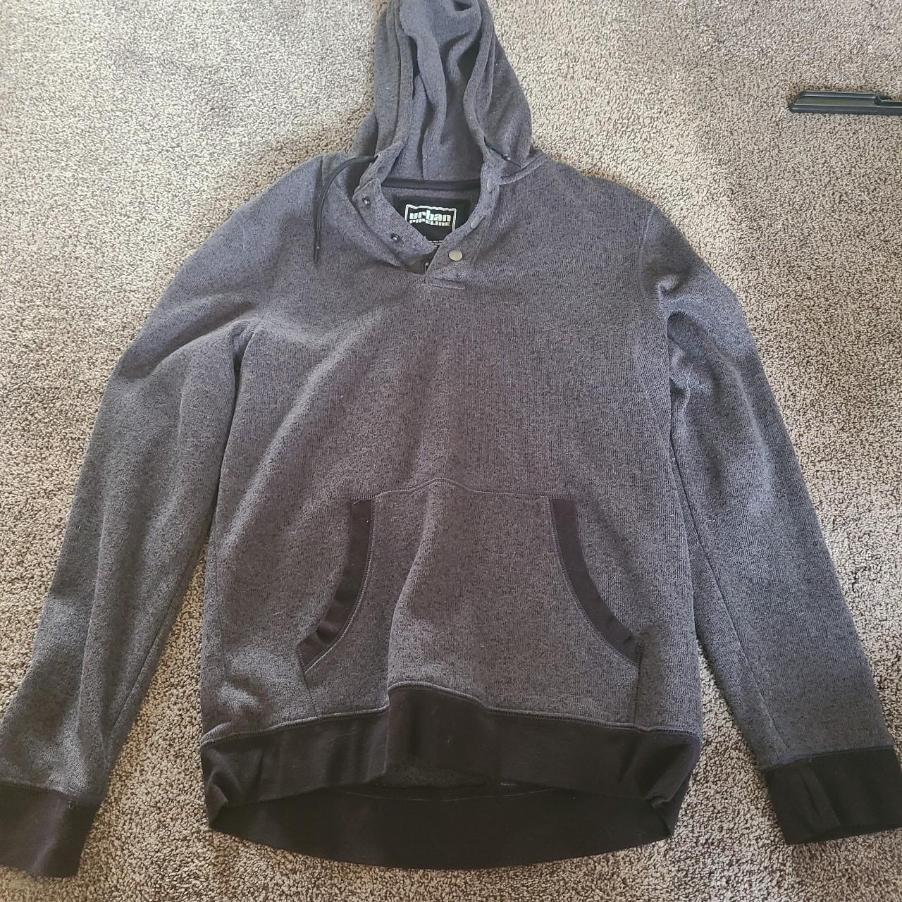 Preloved Men's Hoodie - Grey - M