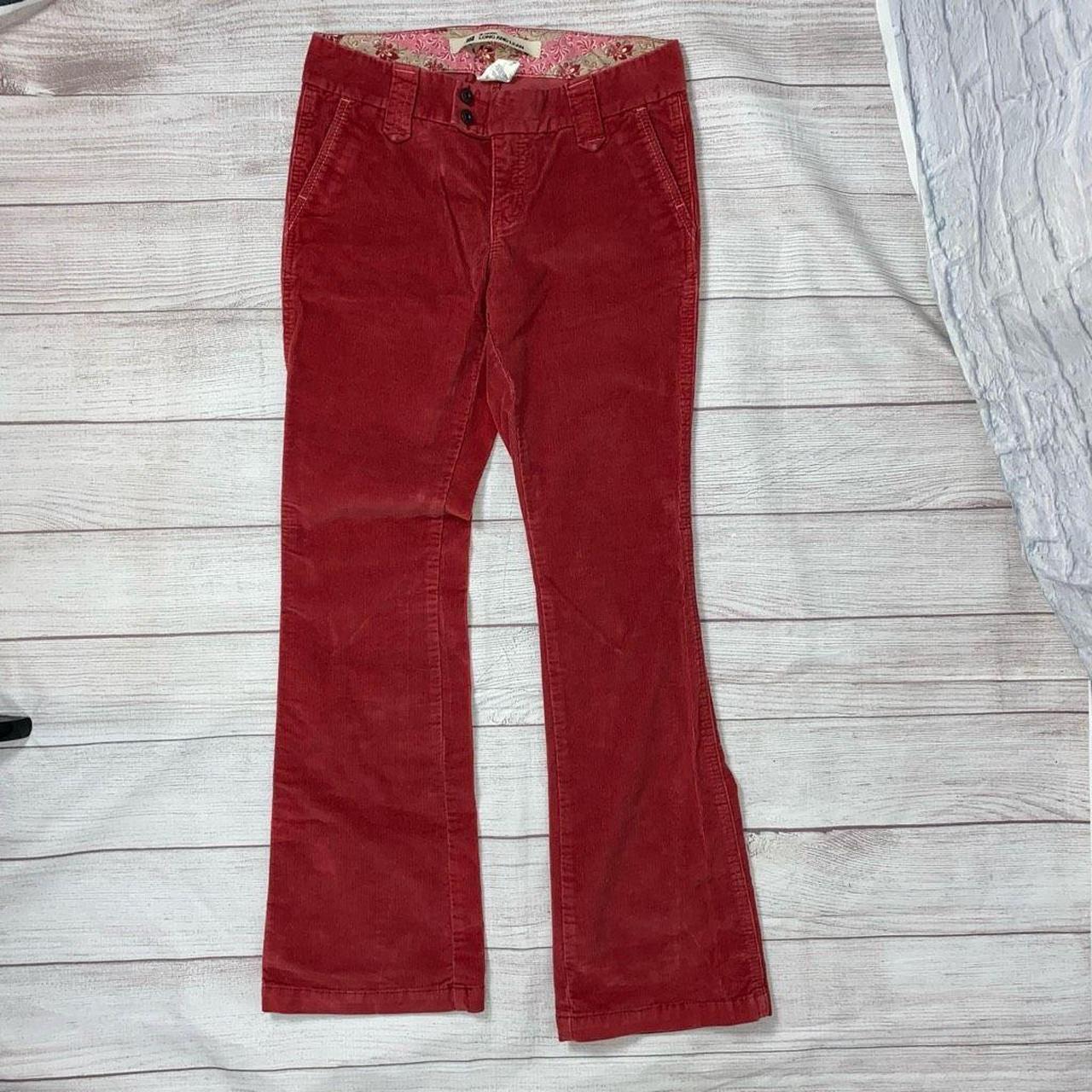 Gap Women's Red Trousers | Depop