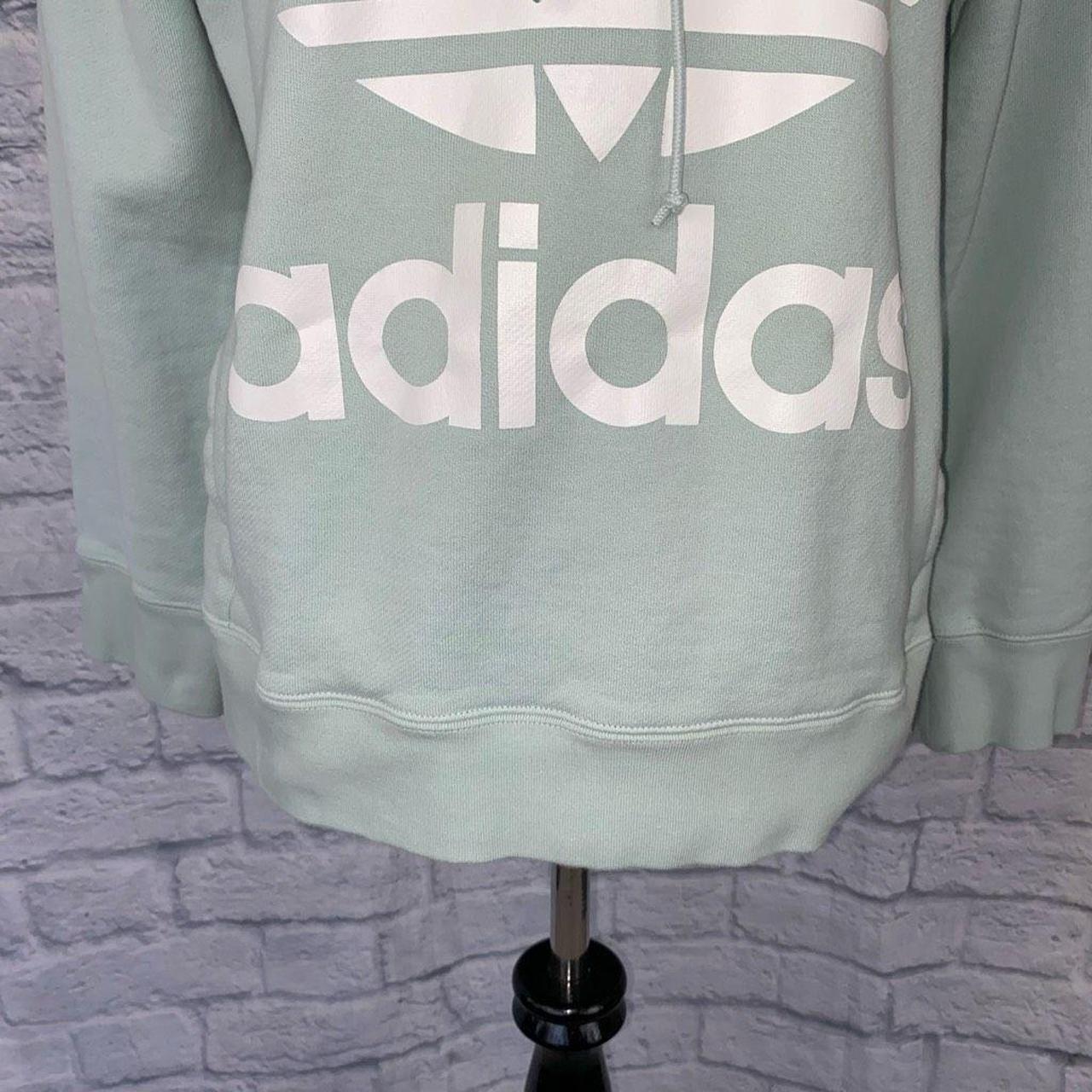 Mint green adidas on sale sweatshirt