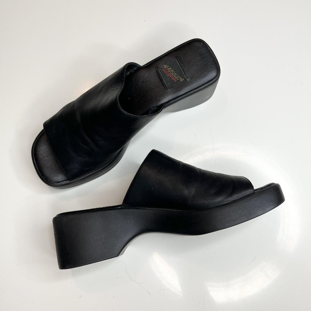 Unbranded Women's Black Sandals | Depop