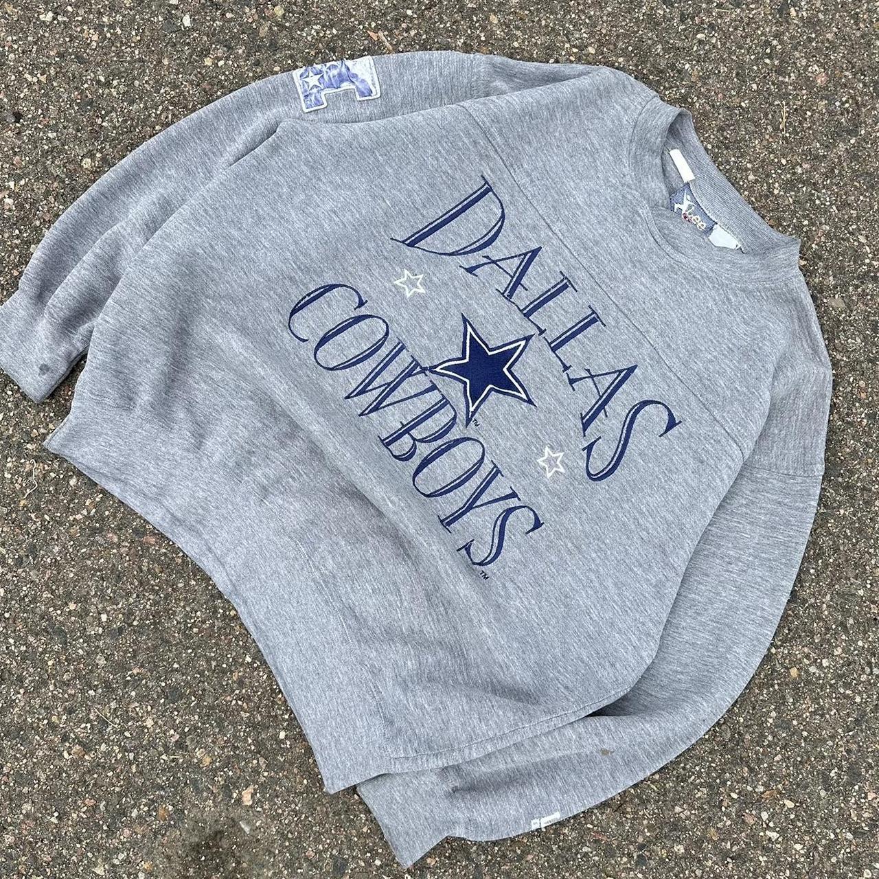 Men's Vintage Dallas Cowboys Sweatshirt Size - Depop