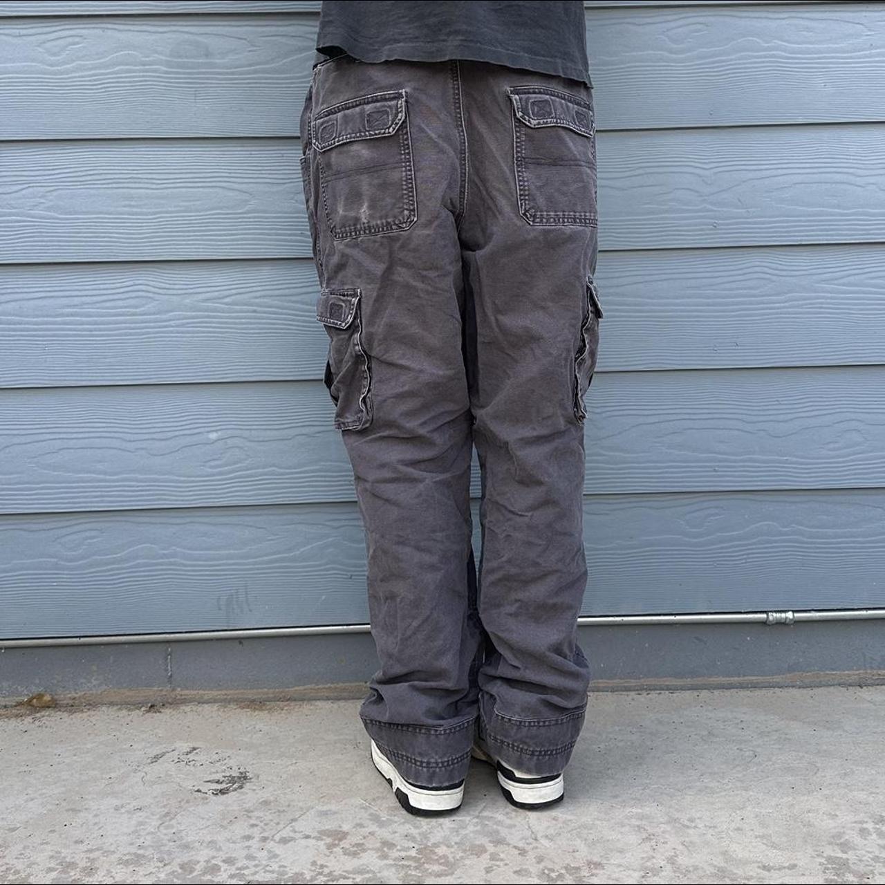 Dark Grey Redhead Cargo pants In great... Depop