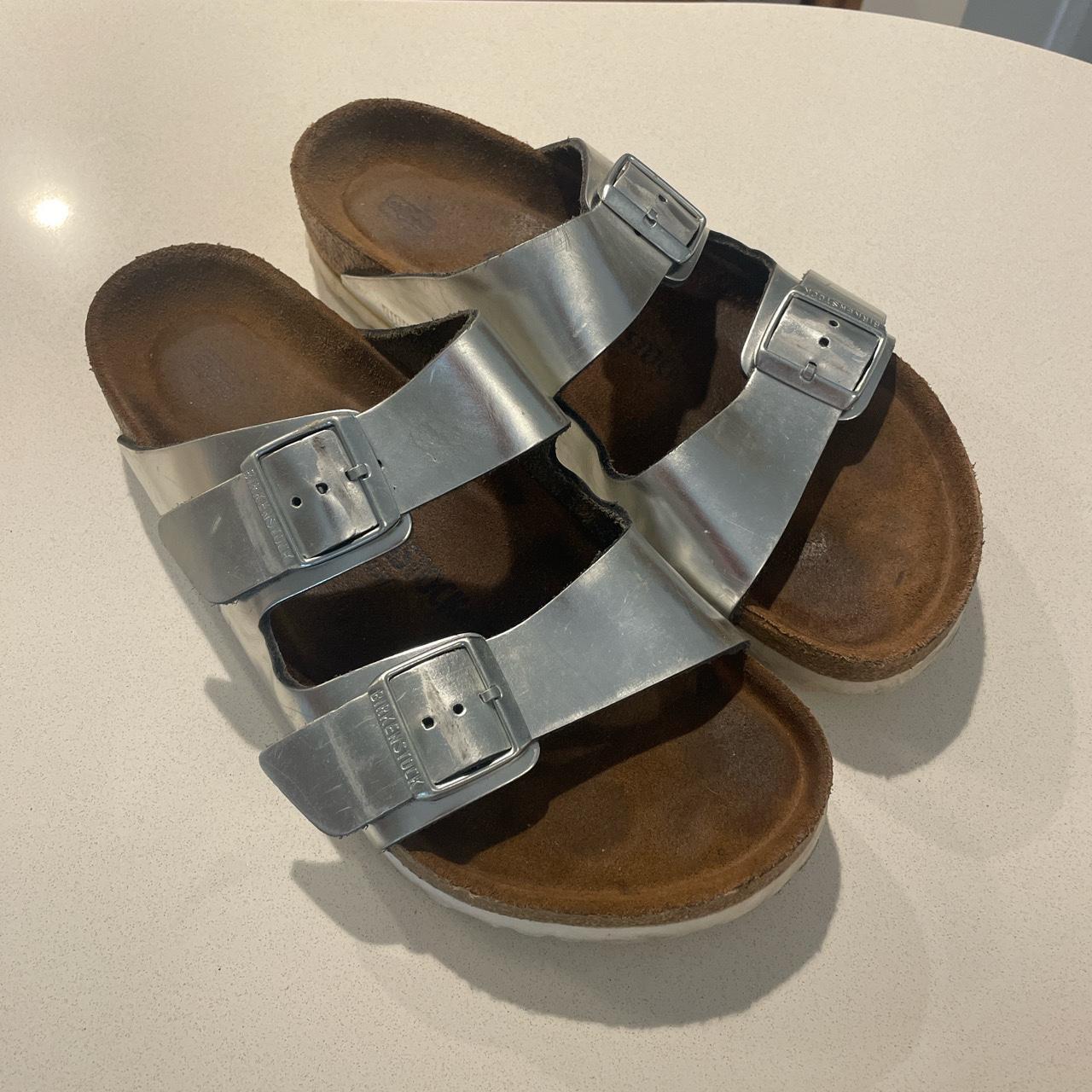 womens metallic birkenstocks