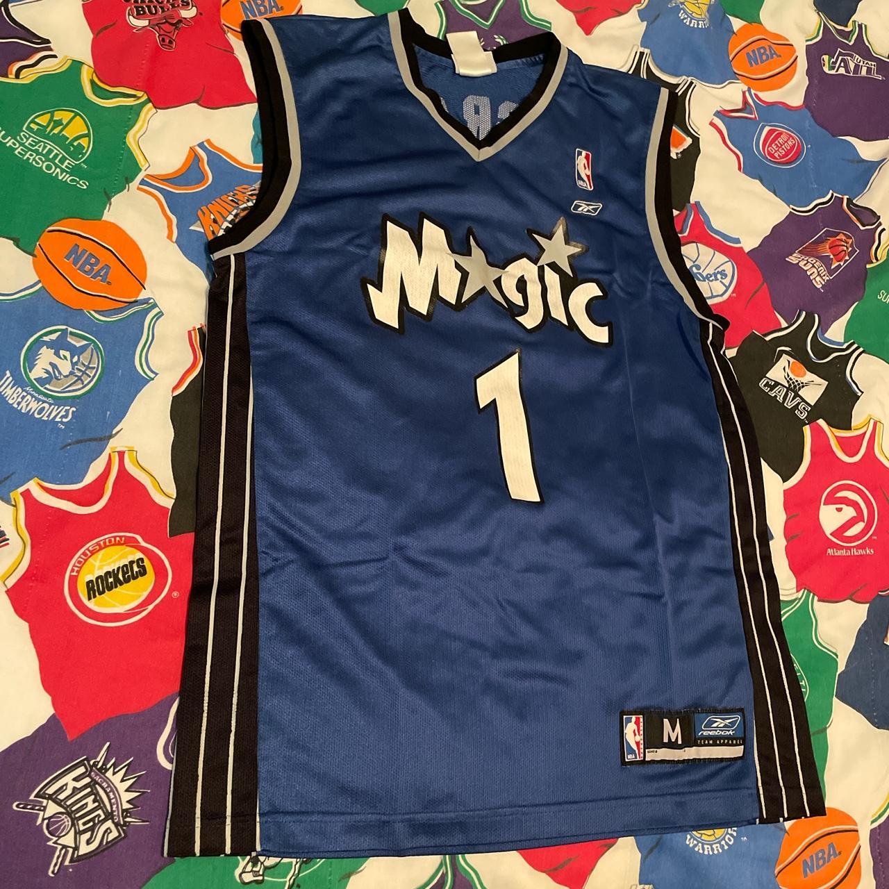 Vintage Tracy McGrady Houston Rockets NBA Basketball - Depop