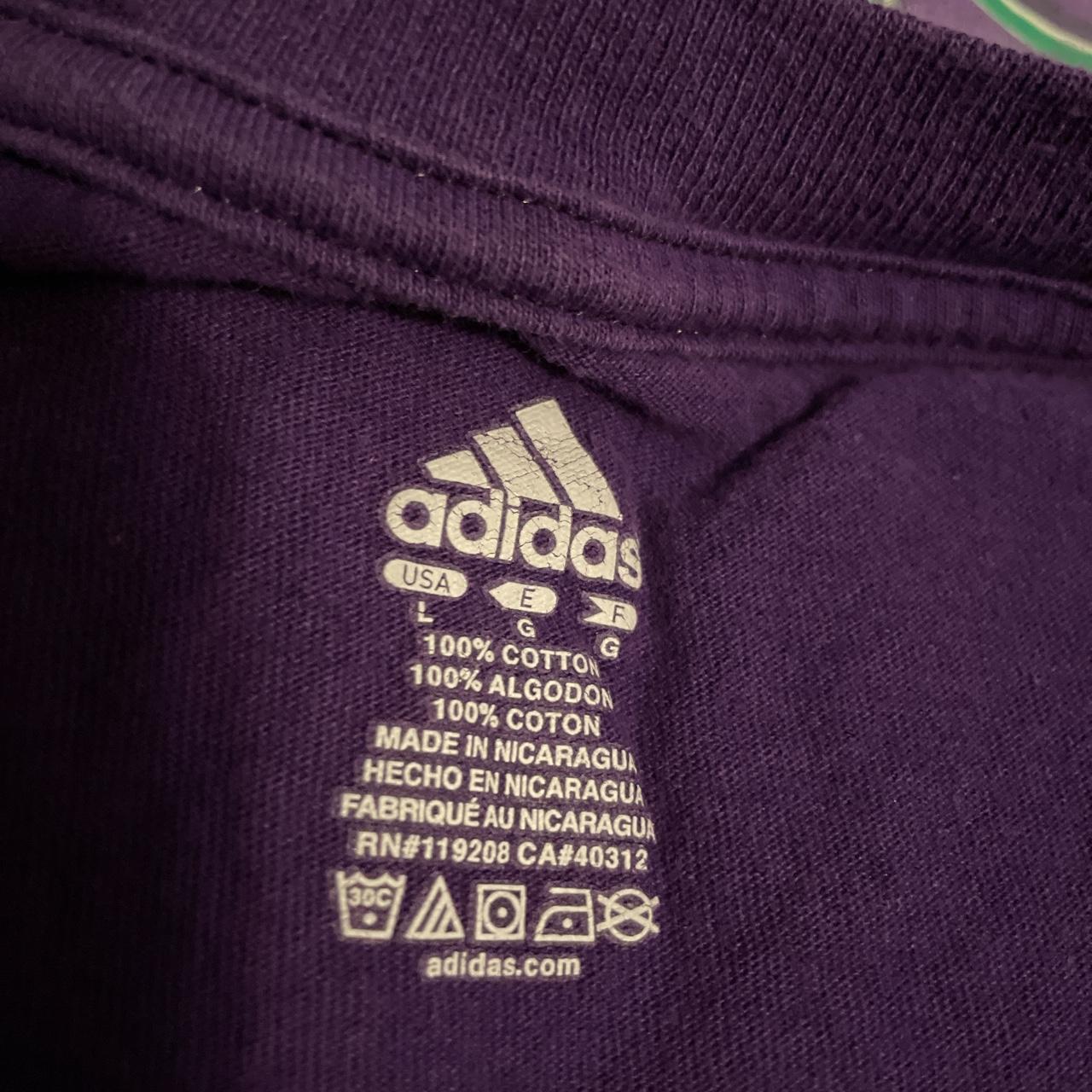 ADIDAS LAKERS PURPLE HOODIE - Tola Vintage