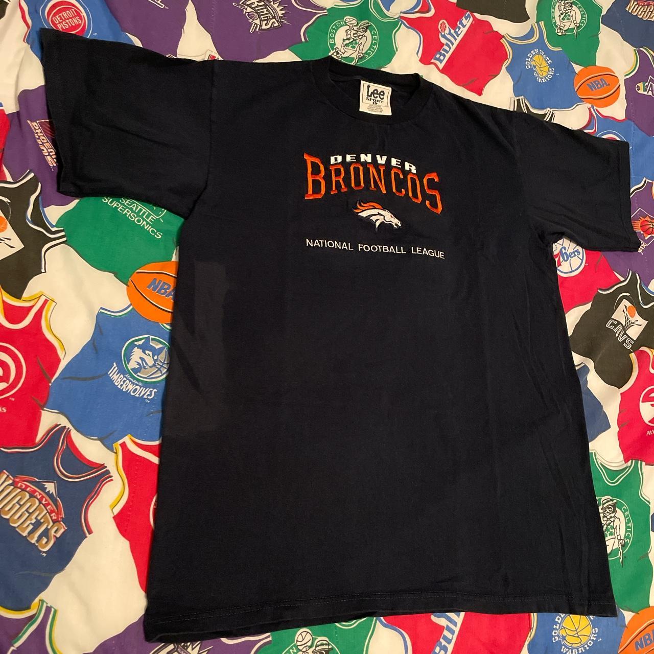 Vintage Denver Broncos Looney Tunes T-Shirt, Denver - Depop