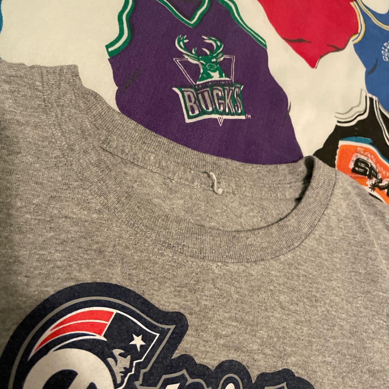 Vintage y2k New England Patriots NFL t shirt. Rare - Depop