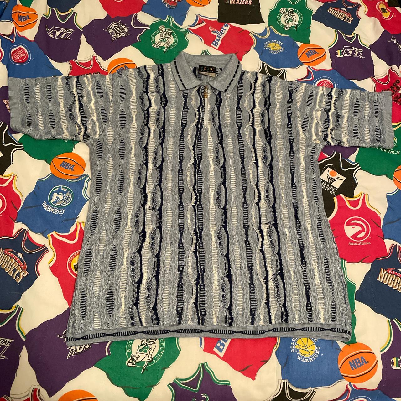 Vintage Coogi Australia Basics Knitted Sweater Zip