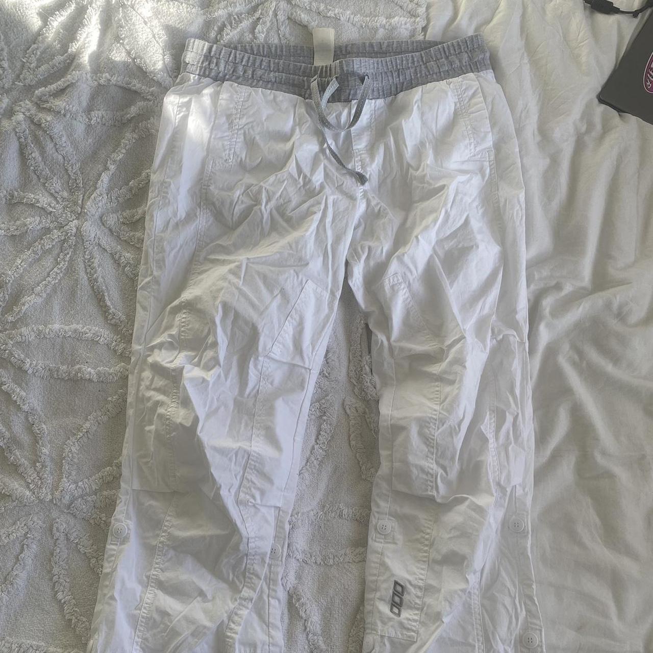 White Lorna Jane pants | bought for $80 selling for... - Depop