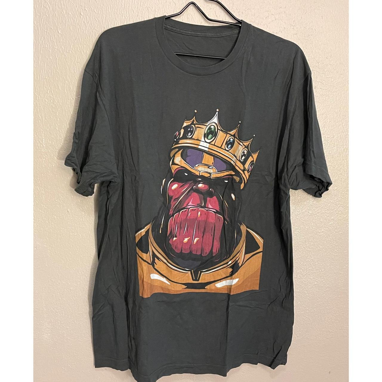 thanos crown shirt