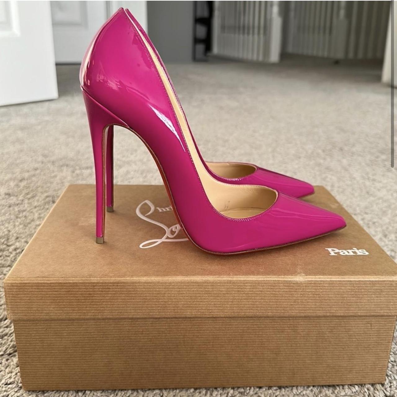 Pink loubs on sale