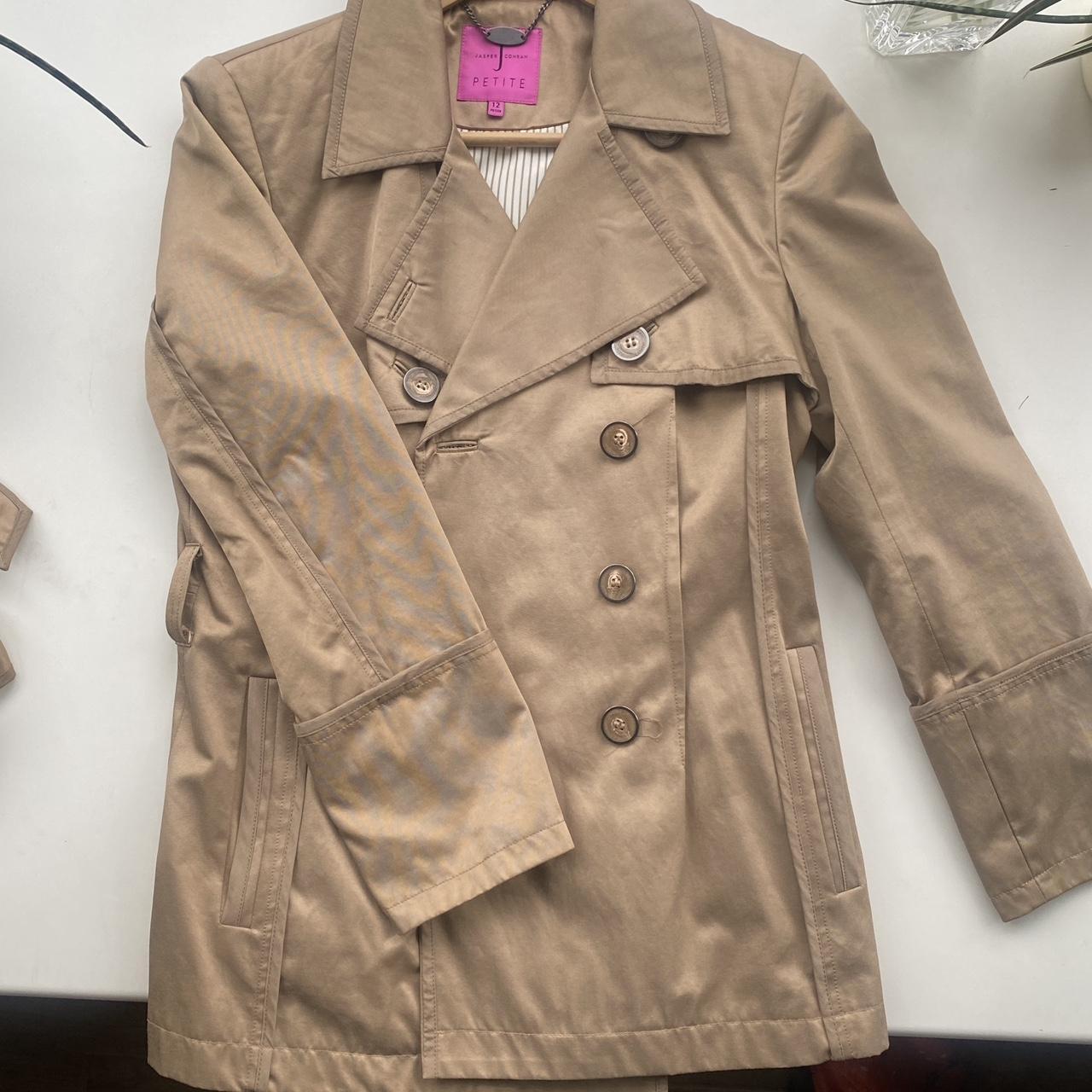 Vintage Jasper Conran short cropped trench jacket