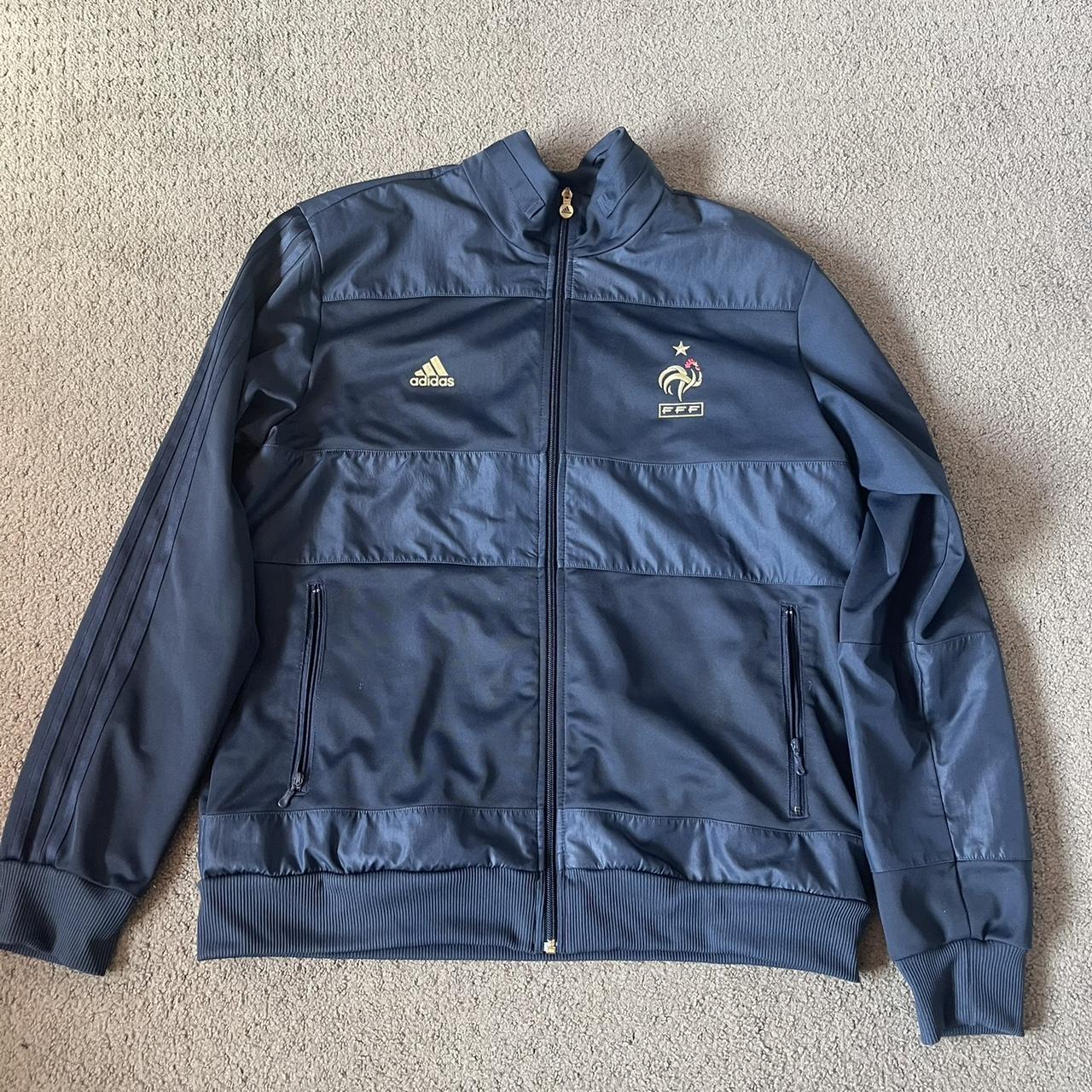 France soccer adidas jacket size XL Depop