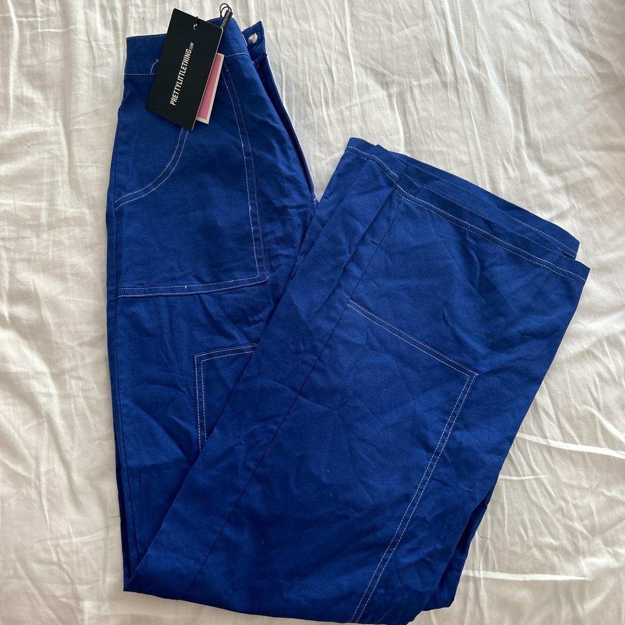 cargo pants * LL Bean navy blue straight leg cargo - Depop