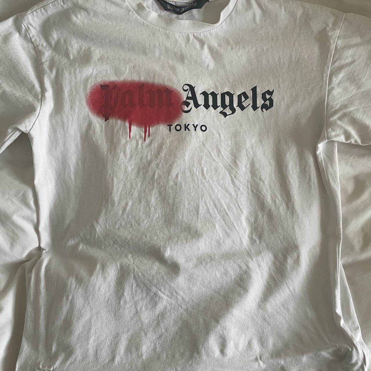 Palm retailer angels white Tokyo tee size M