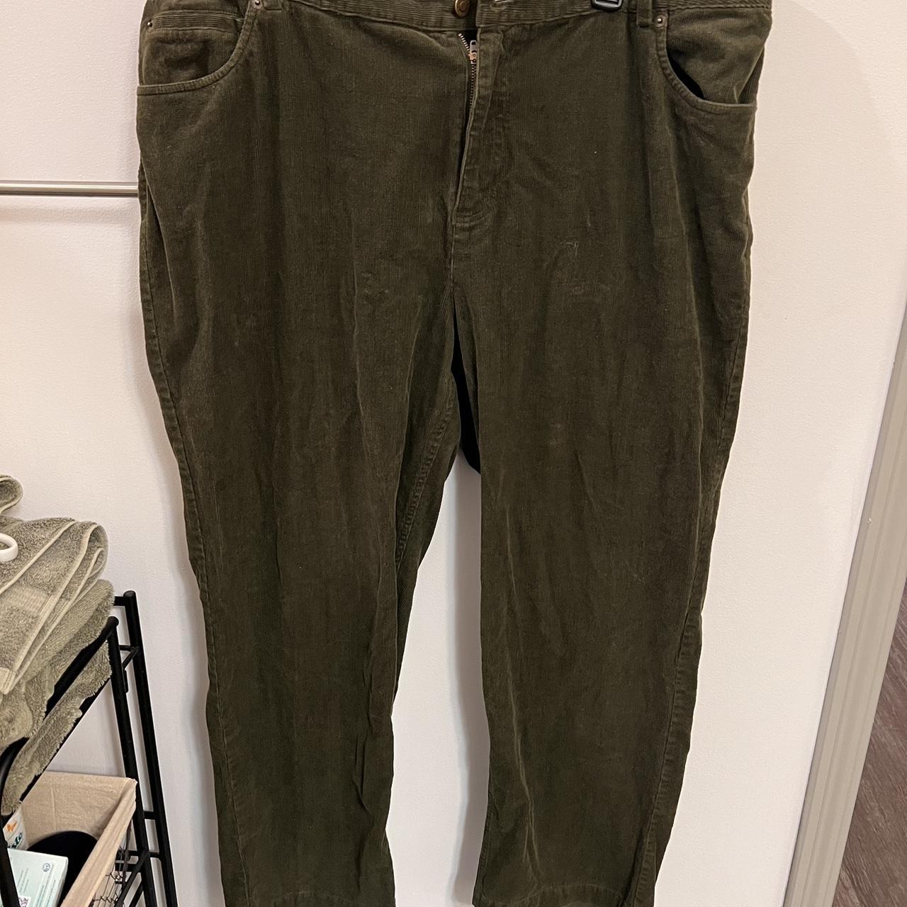 Polo Ralph Lauren - Wide-Leg Pleated Stretch Cotton-Corduroy Trousers - Men  - Dark green Polo Ralph Lauren