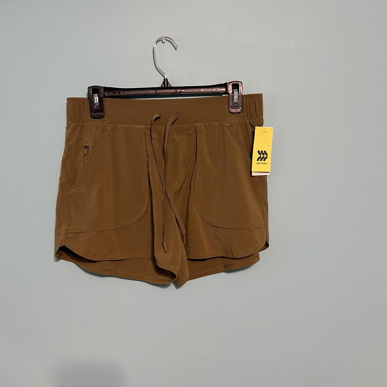 All In Motion Brown Athletic Shorts for Women