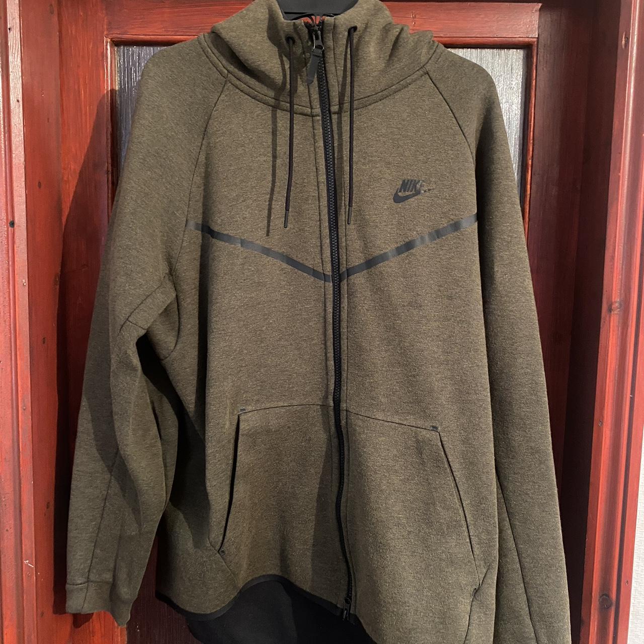 mens khaki nike hoodie
