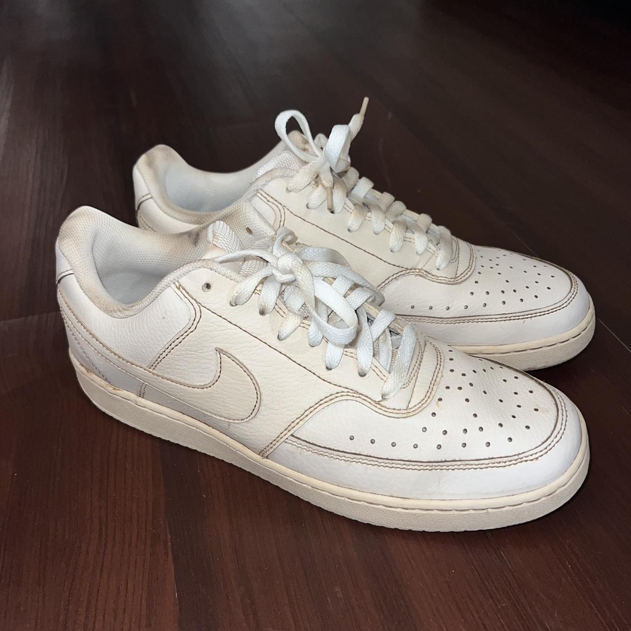 Nike Court Vision Low (coffee dyed) - Depop