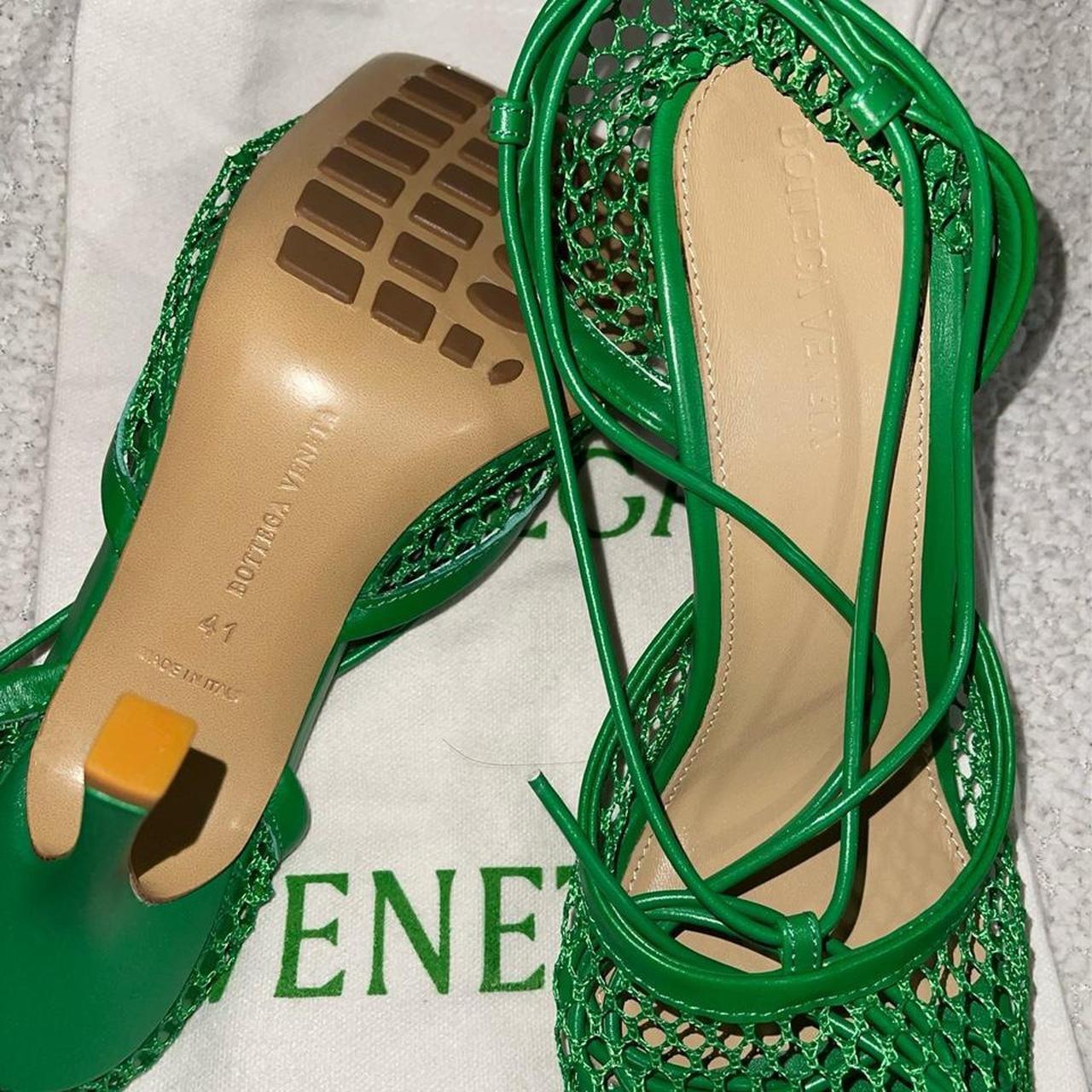 Bottega Lace Up Heels. Literally never worn... Depop