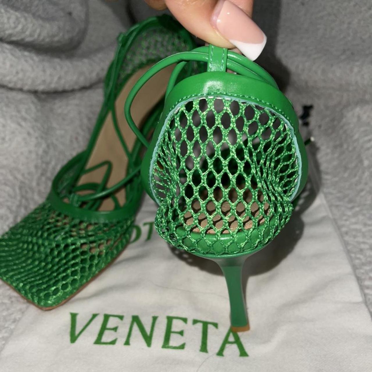 Bottega Lace Up Heels. Literally never worn... Depop