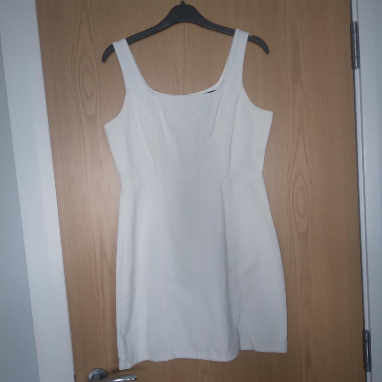 White denim dress from Missguided. Only worn twice