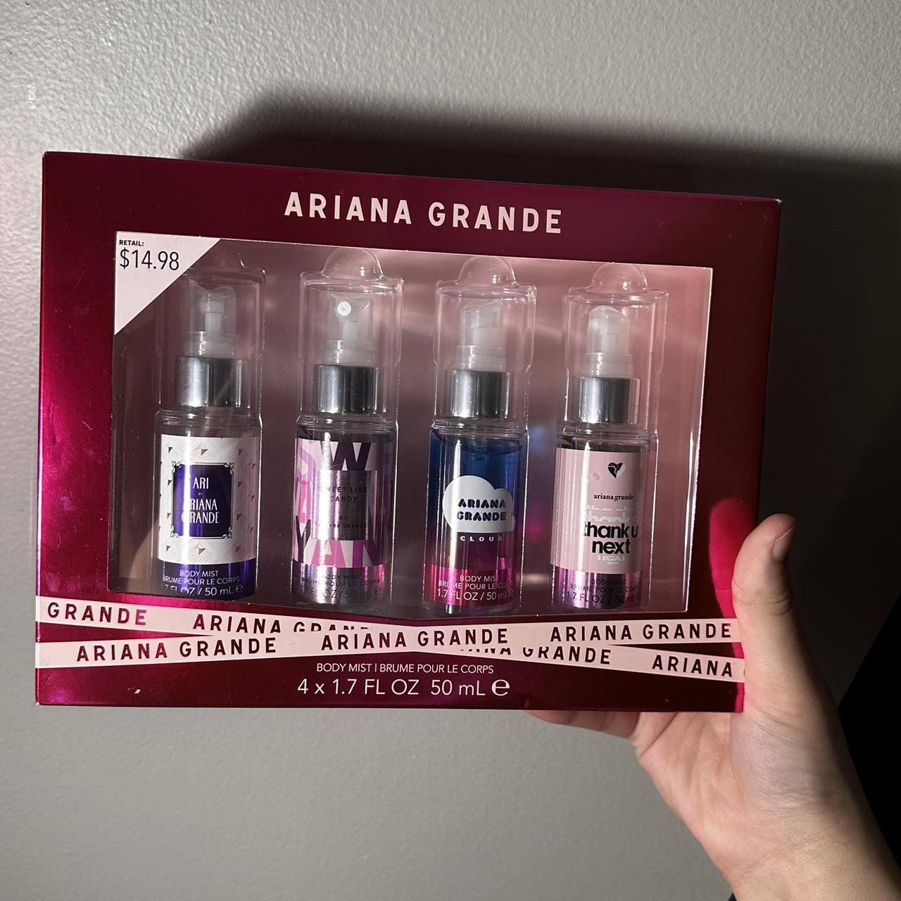 Set of 4 Ariana Grande Mini Body Mist Set Includes:... - Depop