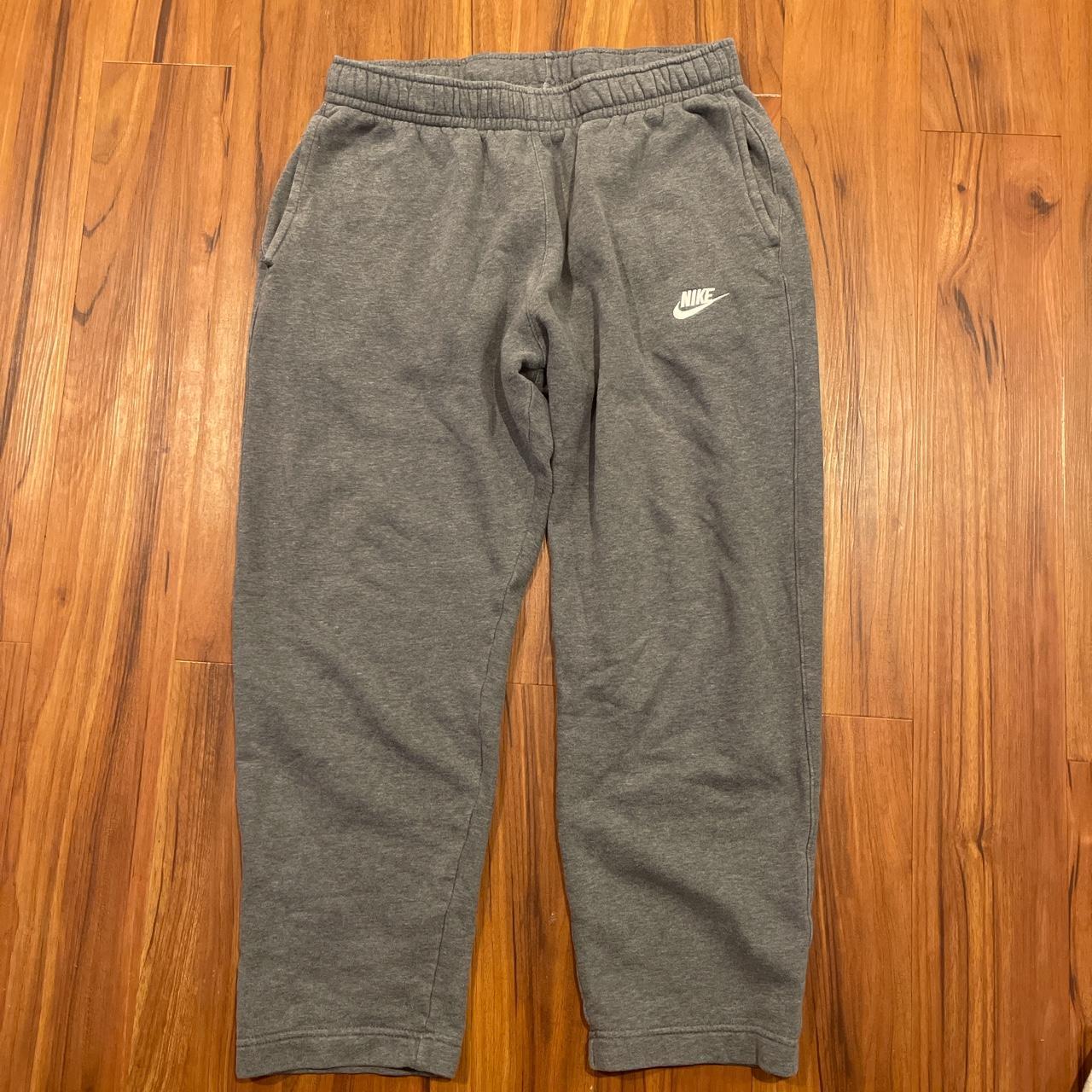 Nike grey sweatpants - Depop