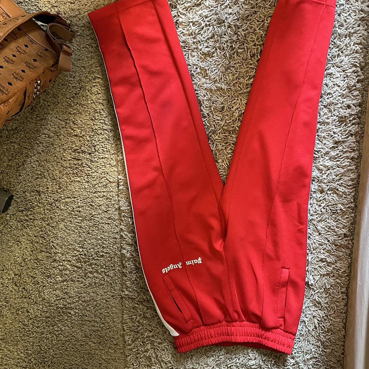 Palm angels red pants online