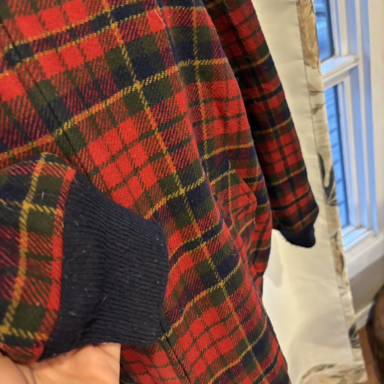 Pendleton Women's Bomber Jacket - Red/Multi - L –… - image 3