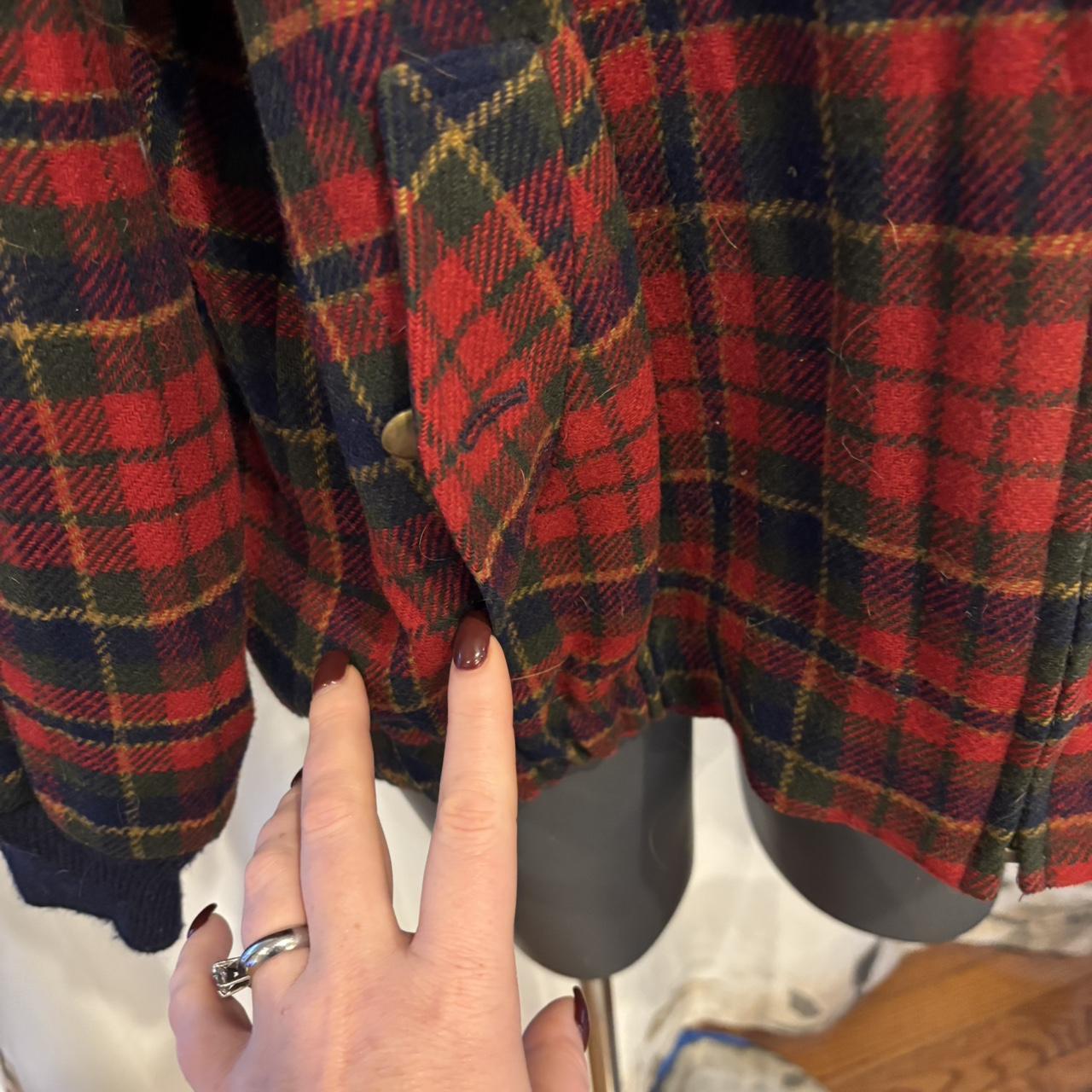 Pendleton Women's Bomber Jacket - Red/Multi - L –… - image 2