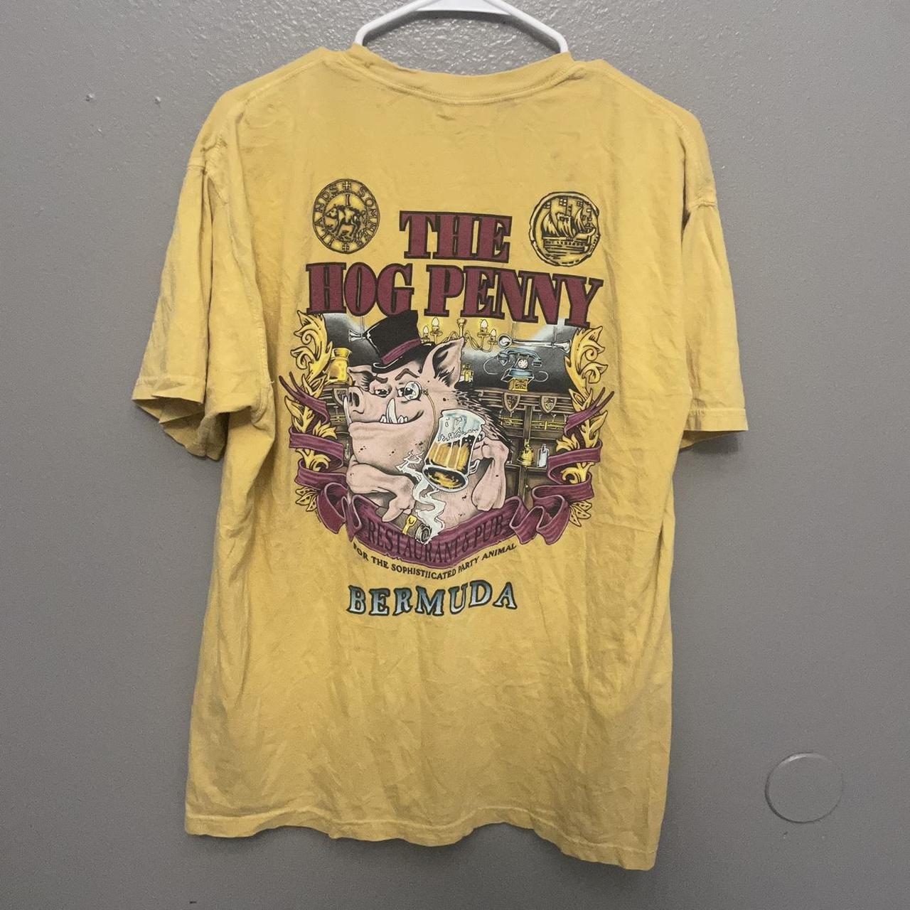 Vintage LA rams t-shirt with stains on the left - Depop