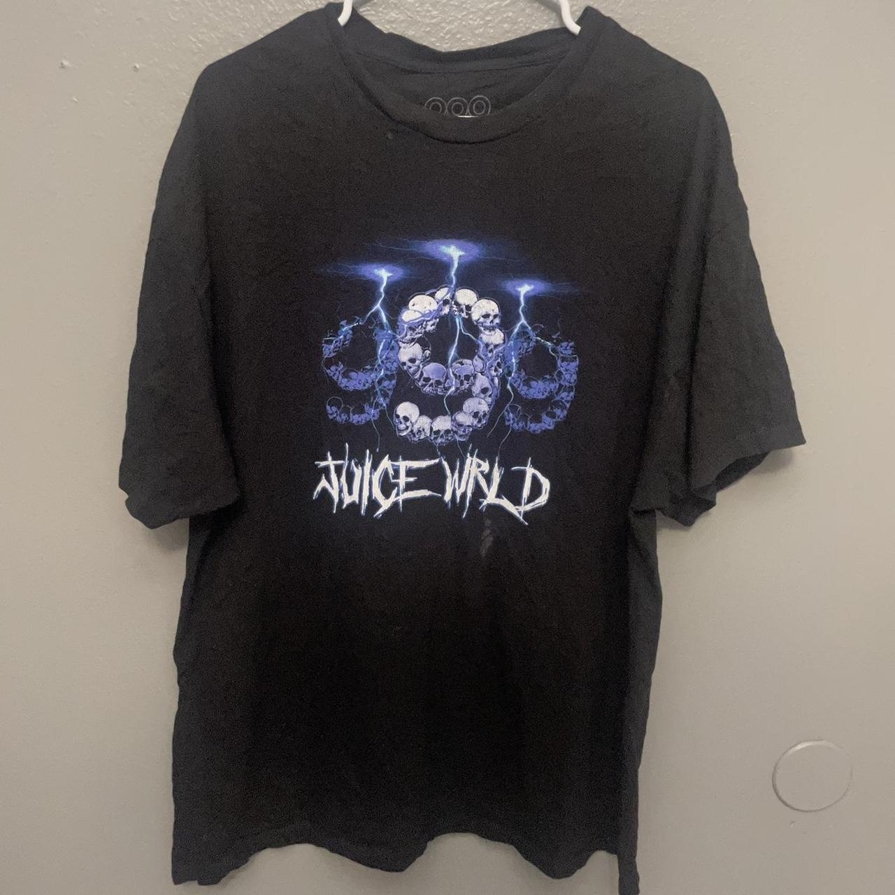999 Club by Juice WRLD Lightning Black T-Shirt