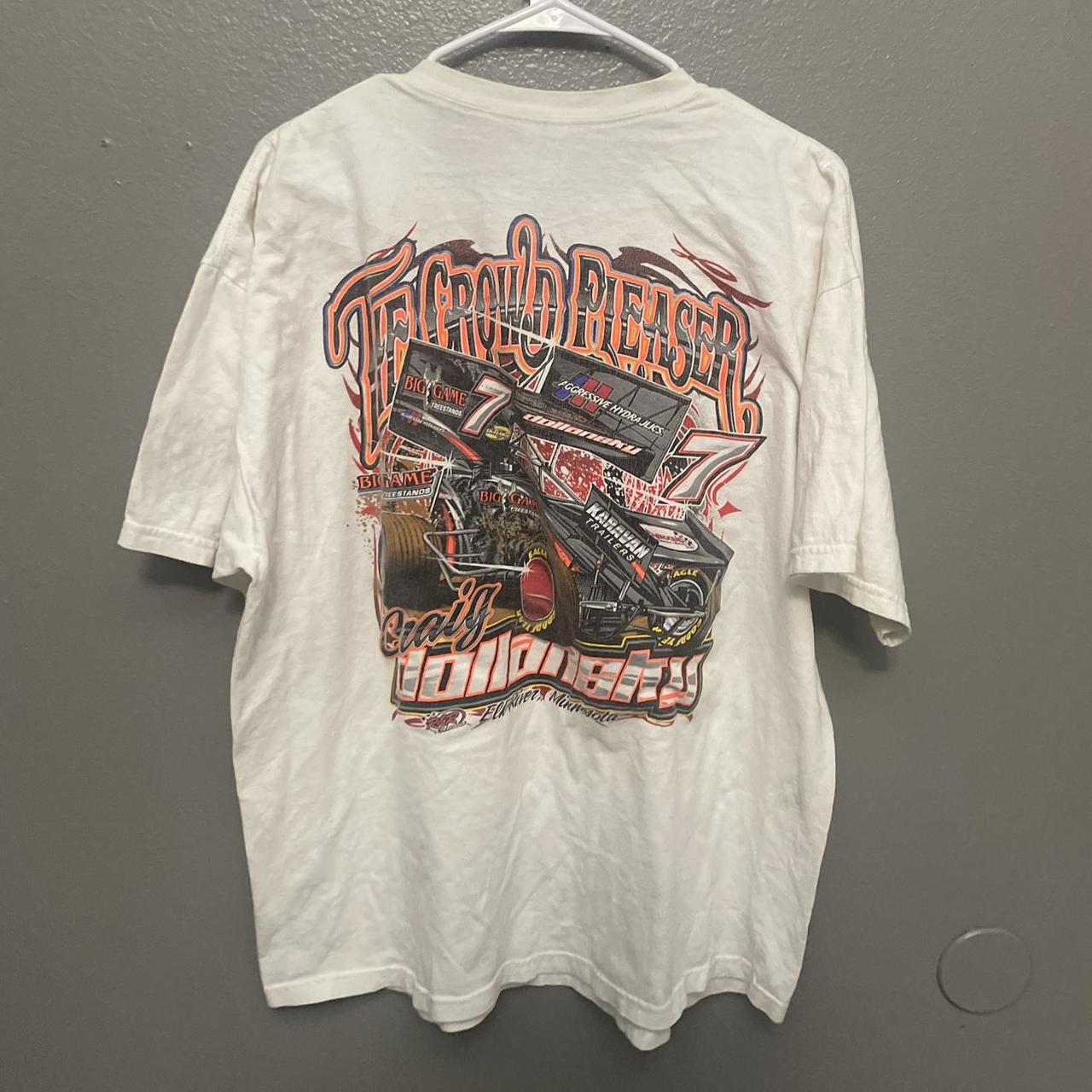 Race Car Graphic Tee •16 •XL •No Flaws 🧼 Items are... Depop