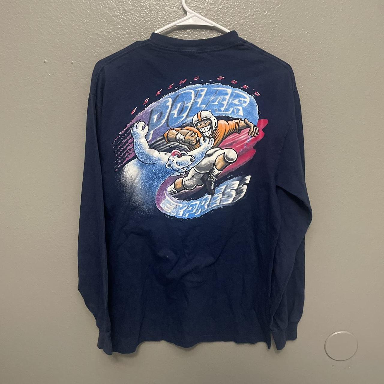 Vintage LA rams t-shirt with stains on the left - Depop