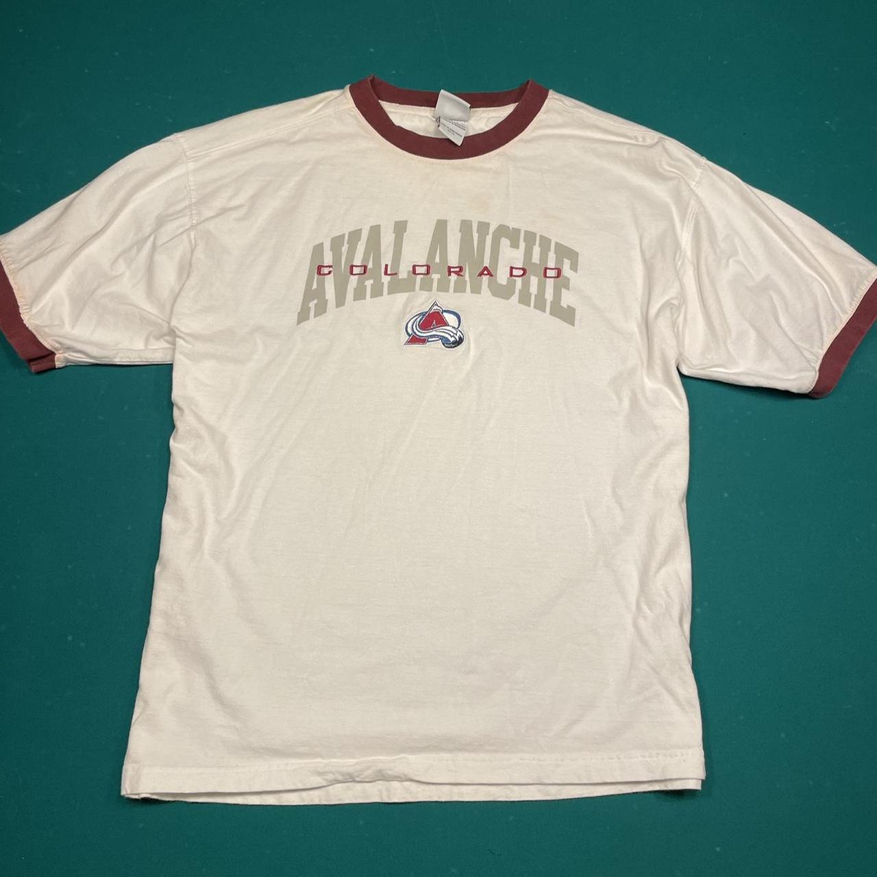 Vintage Colorado Avalanche Hockey Jersey - Depop