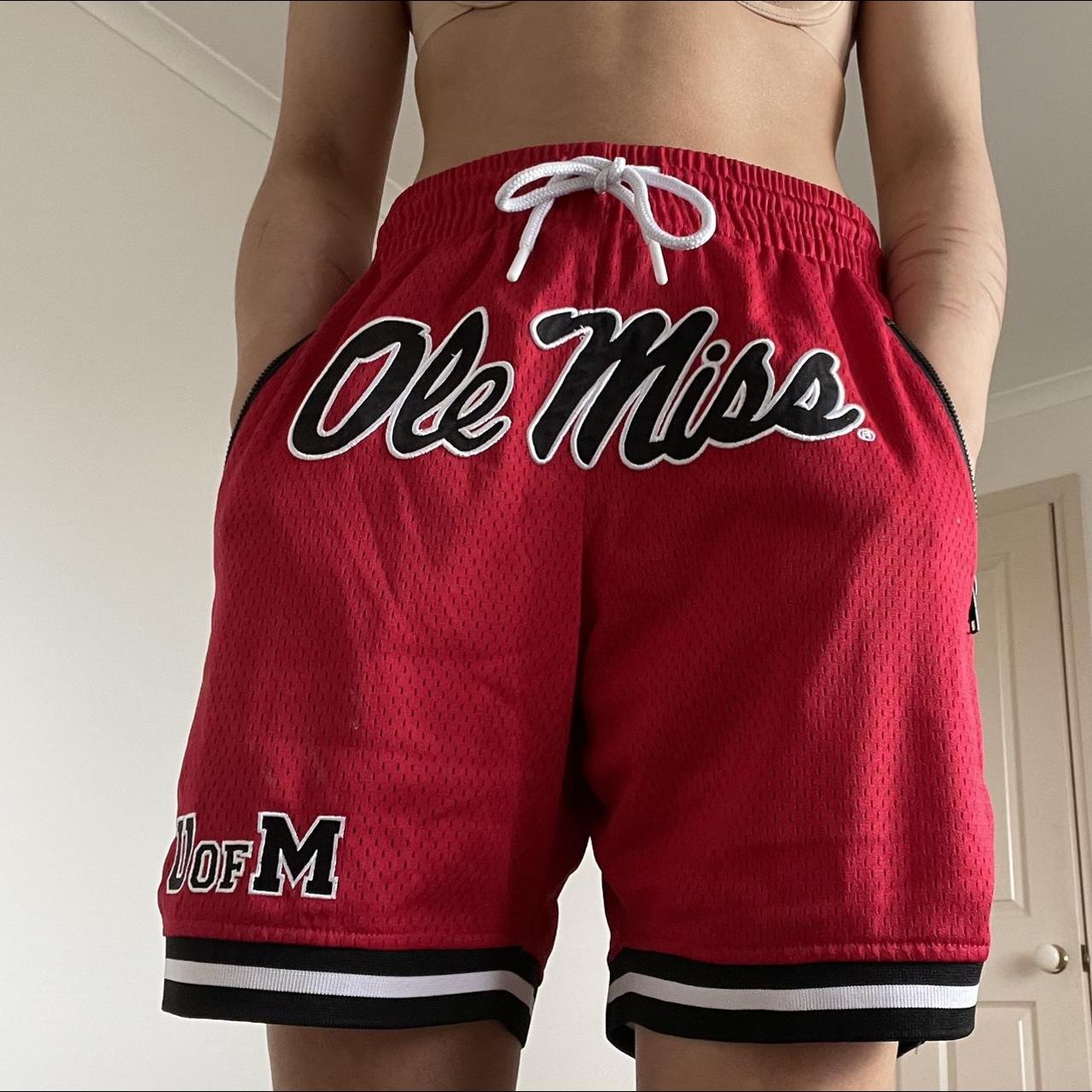 Factorie Ole Miss basketball shorts xs, fits like m Depop