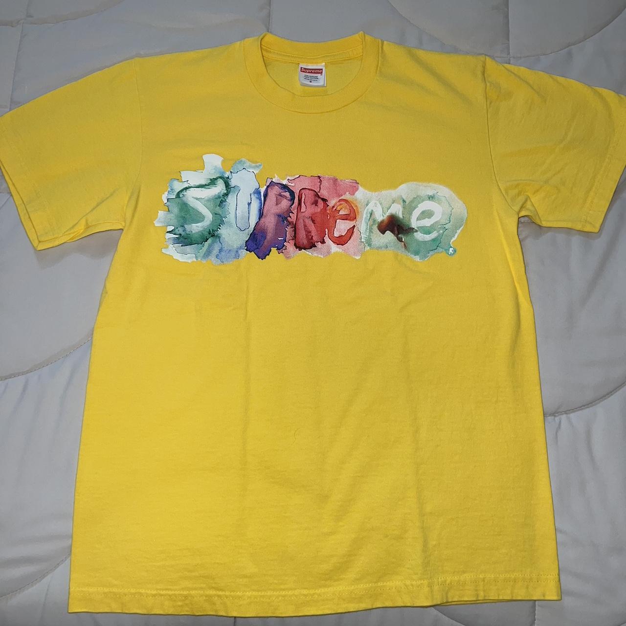 Supreme Watercolor Tee Size small Great condition,... - Depop