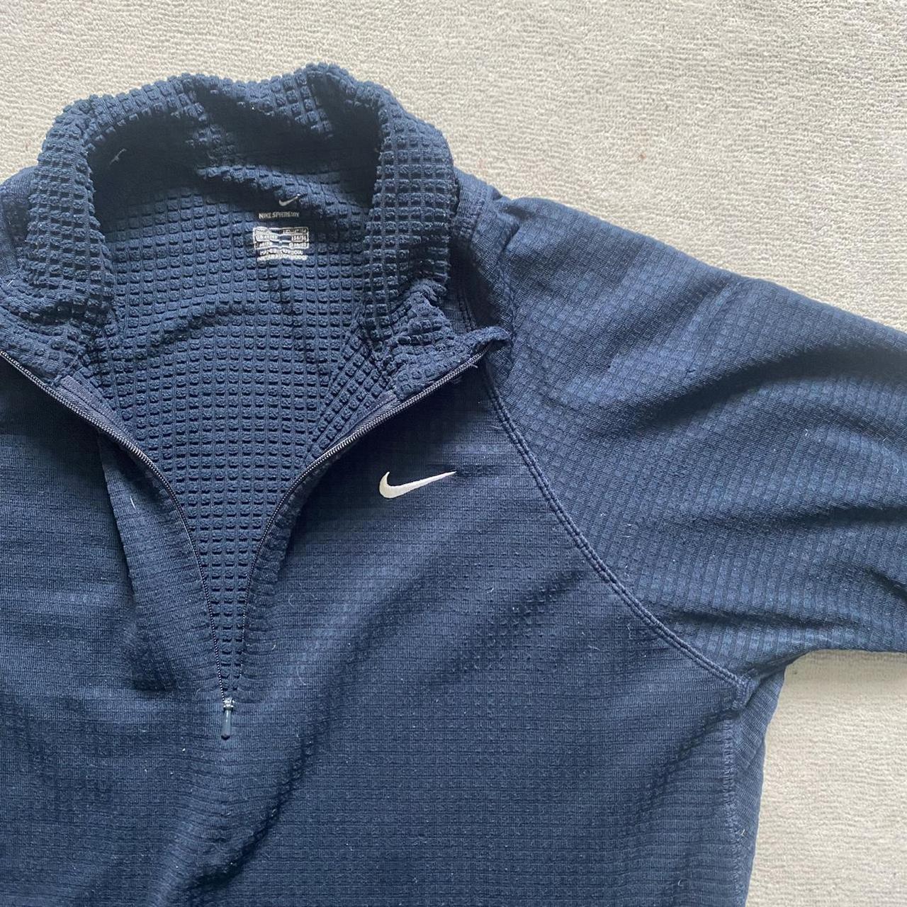 nike waffle quarter zip