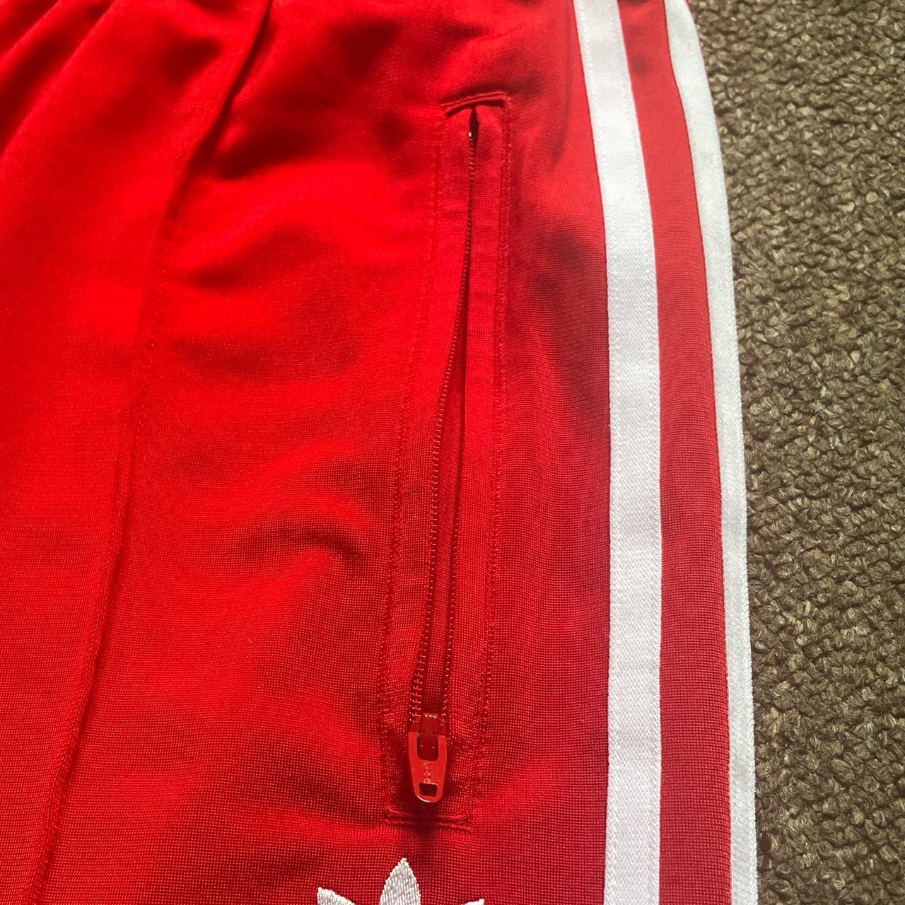 Adidas Straight leg tracksuit bottoms Zip pockets... Depop