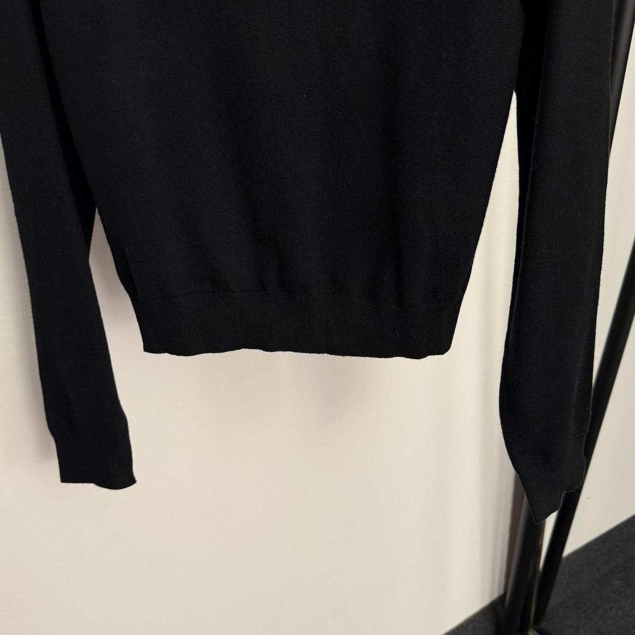 Miu Miu Women's Sweater - Black - M – Miu Miu Bla… - image 3