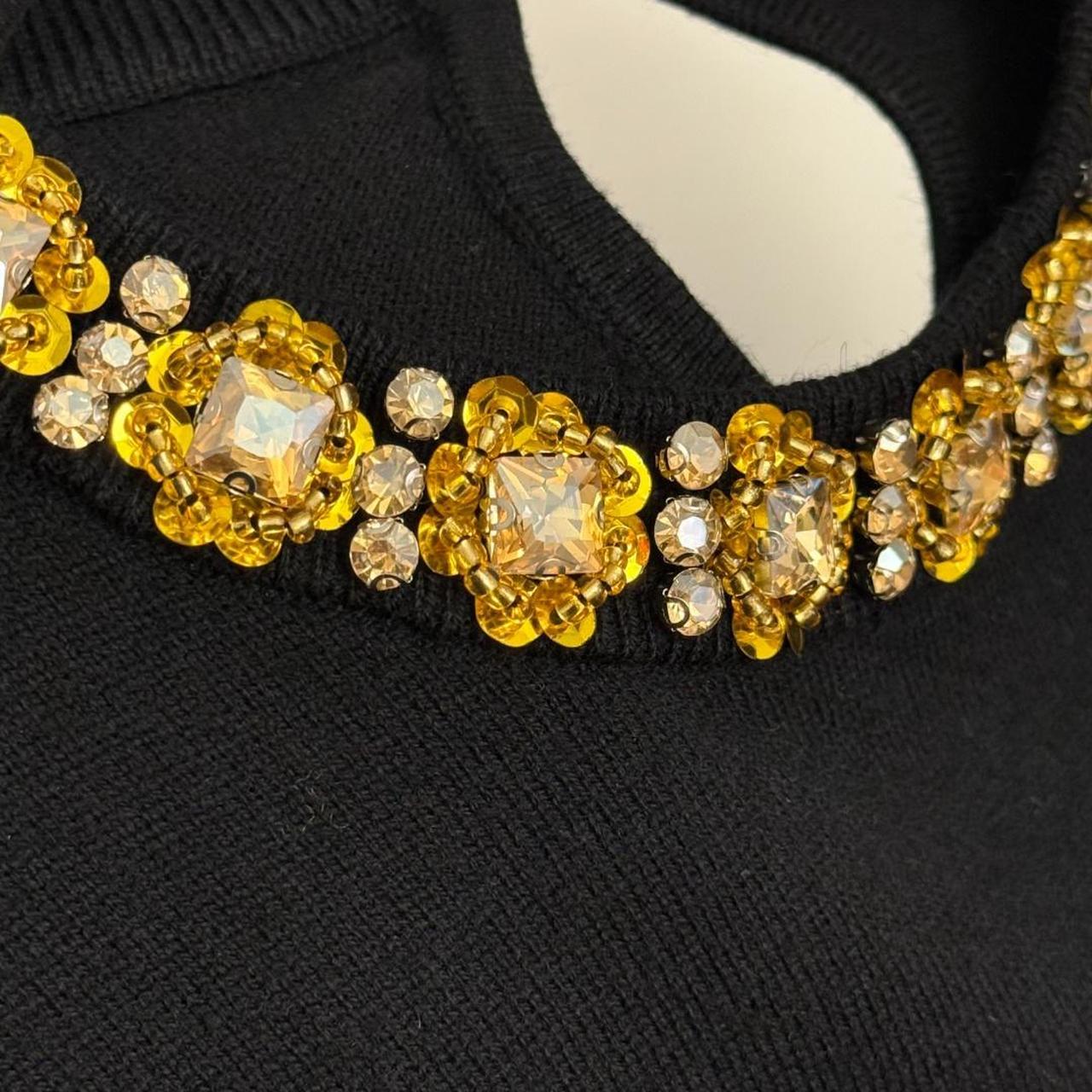 Miu Miu Women's Sweater - Black - M – Miu Miu Bla… - image 8