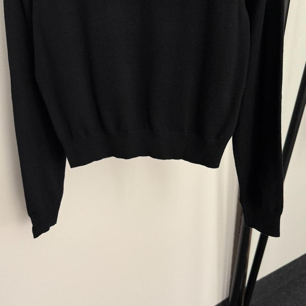 Miu Miu Women's Sweater - Black - M – Miu Miu Bla… - image 6