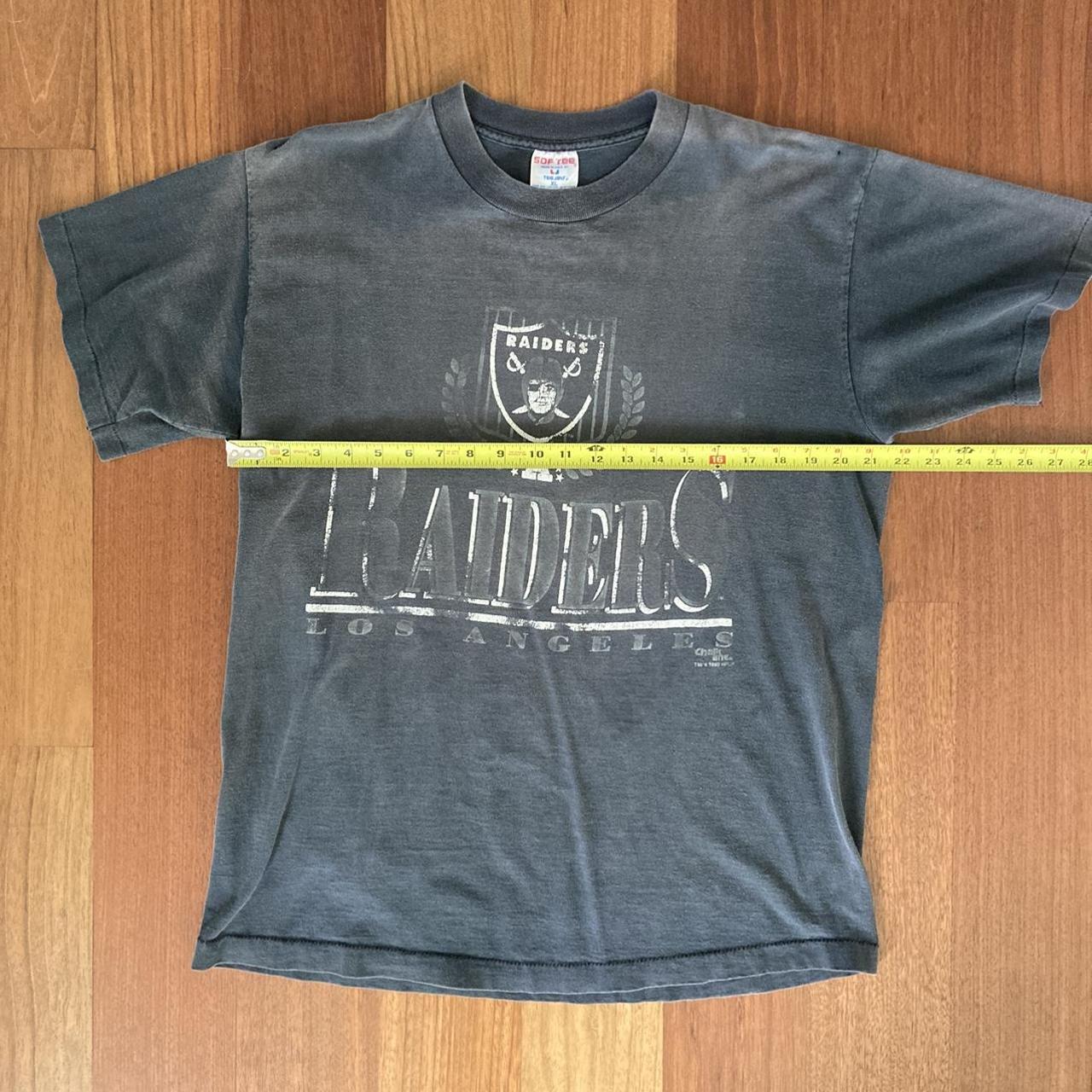 Vintage 1992 Los Angeles Raiders T-shirt Size - Depop