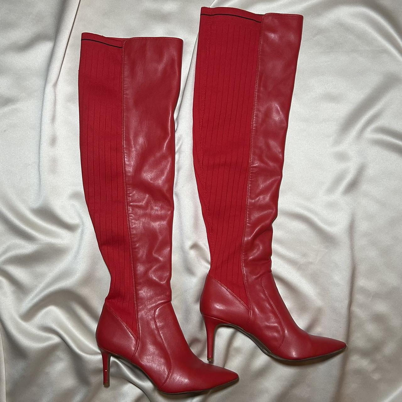 over the knee skinny boots
