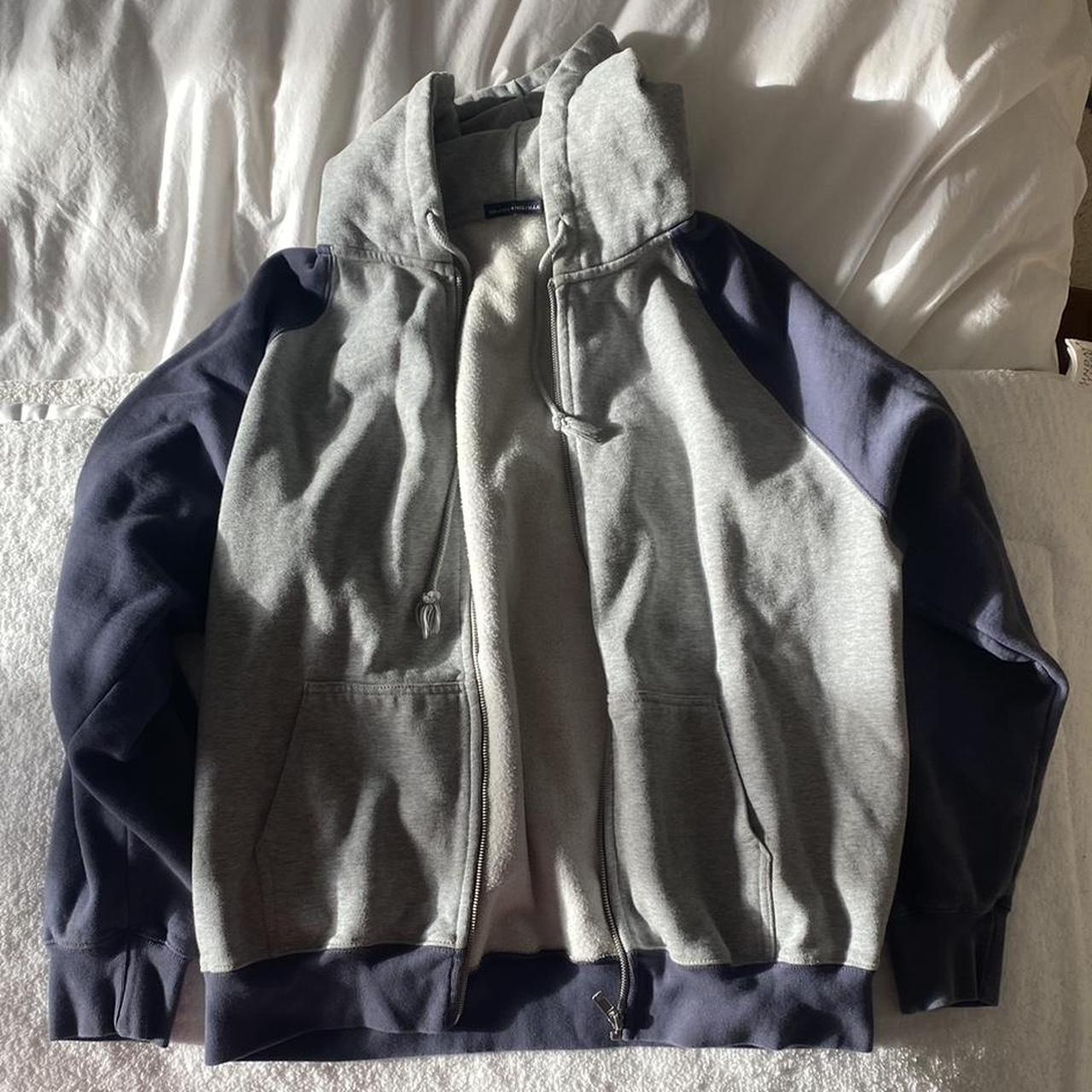 Brandy Melville Zip Up Hoodie Depop