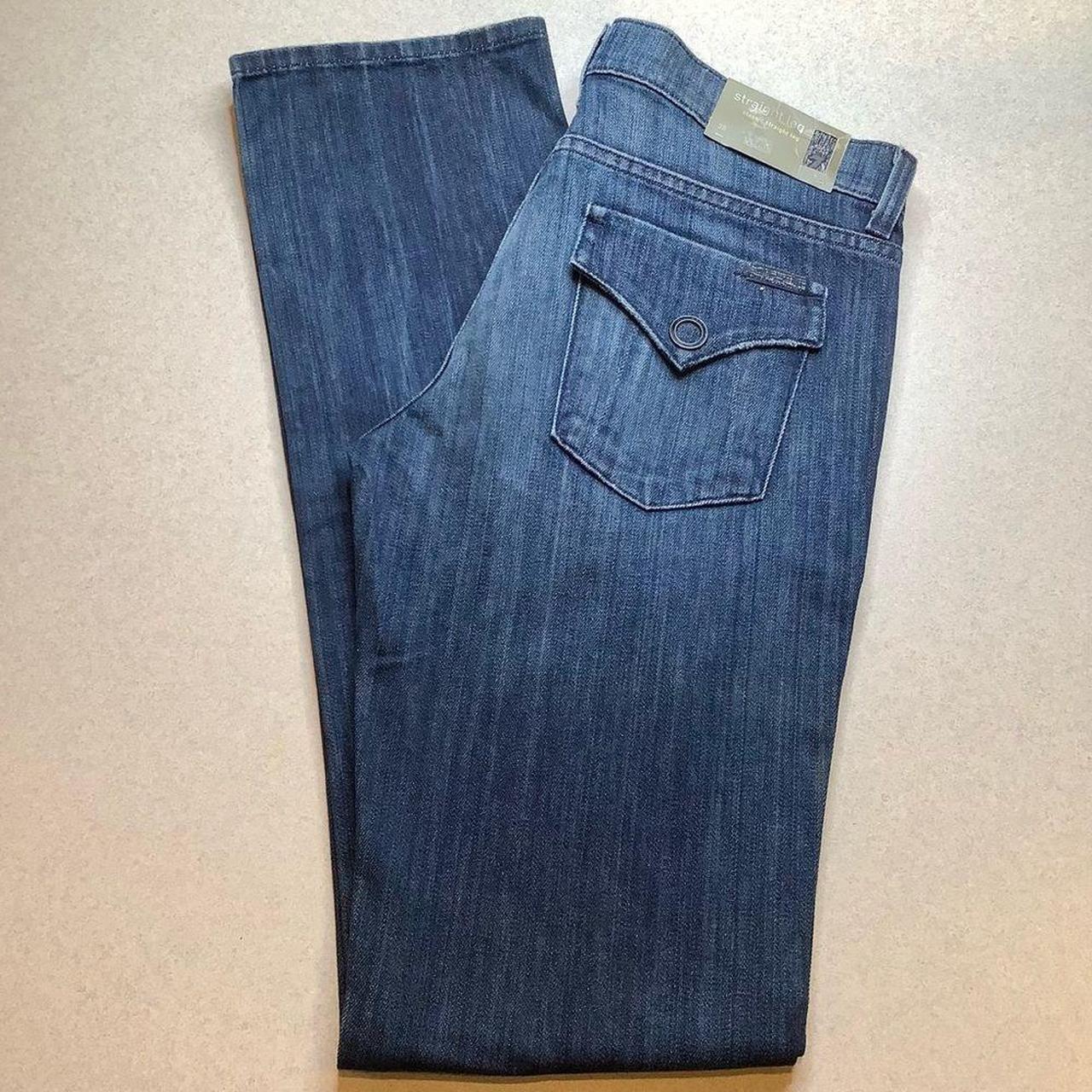 7 For All Mankind Women's Blue Jeans | Depop