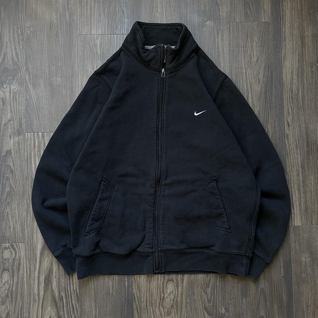 2000s Nike Embroidered Swoosh Jacket Used... - Depop